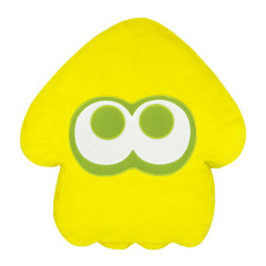Japan Splatoon3 Cushion - Squid Yellow