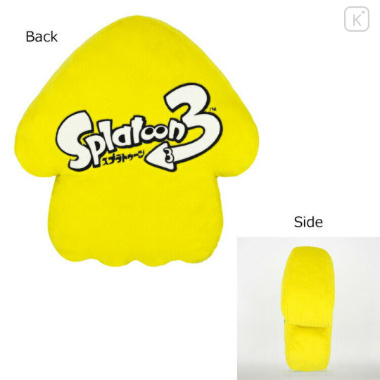 Japan Splatoon Cushion - Squid Yellow - 2