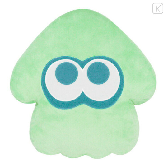 Japan Splatoon Cushion - Squid Green - 1
