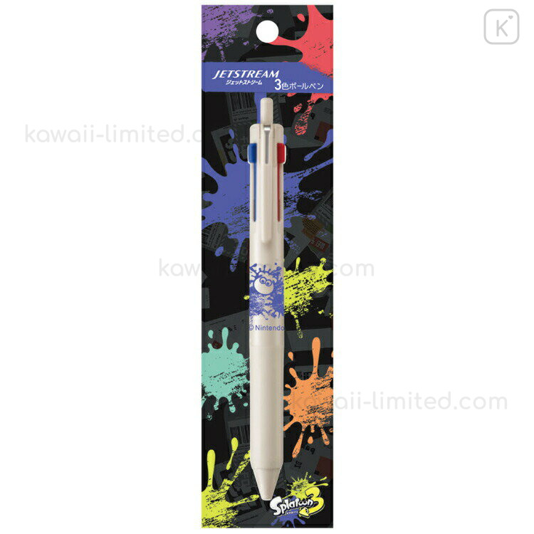 Japan Splatoon Jetstream New 3 Color Multi Ballpoint Pen - Octopus ...