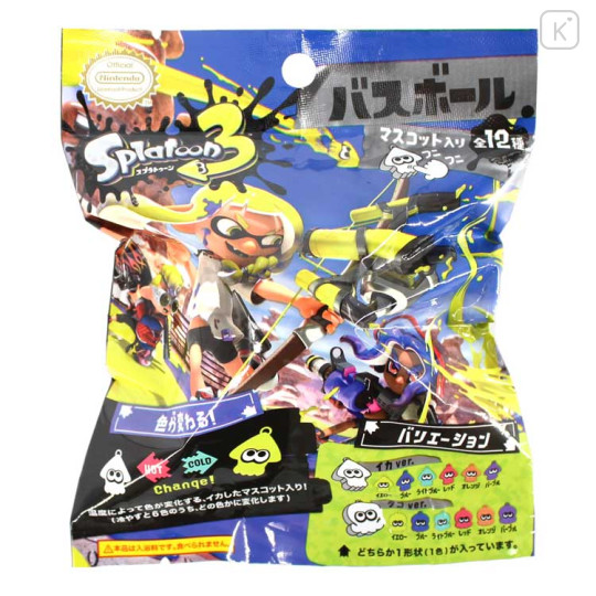 Japan Splatoon Bath Ball with Random Mascot - Blind Box - 1