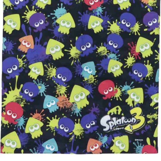 Japan Splatoon Lunch Cloth - Black - 1