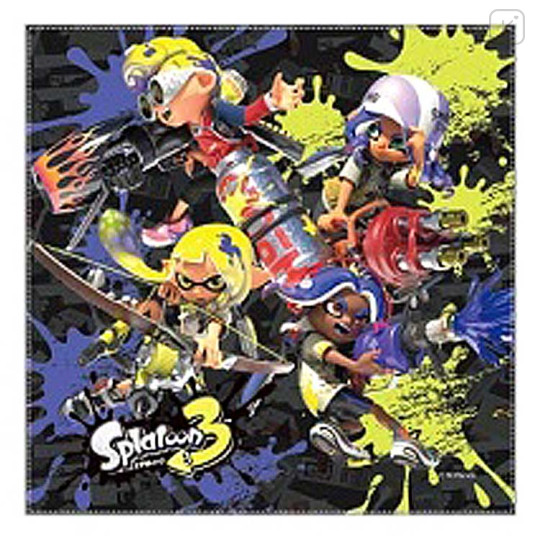 Japan Splatoon Handkerchief - Game On - 1