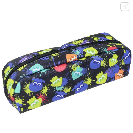 Japan Splatoon Multi Case Pen Pouch - Squid & Octopus Black - 2