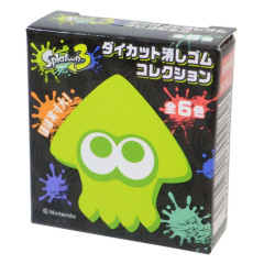 Japan Splatoon3 Eraser with Random Mascot - Squid / Blind Box