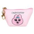 Japan Panchu Rabbit Triangular Mini Pouch - Pink - 1