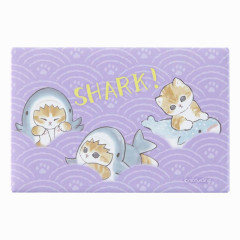Japan Mofusand Square Magnet - Cat / Shark