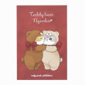 Japan Mofusand Exhibition Postcard - Cat / Bear Nyan Hug - 1