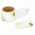 Japan Mofusand Roll Sticky Notes - Fruit Cat / Lemon - 4