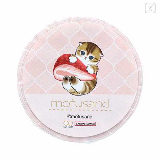 Japan Mofusand Roll Sticky Notes - Fruit Cat / Strawberry - 1