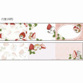 Japan Mofusand Roll Sticky Notes - Fruit Cat / Strawberry - 5