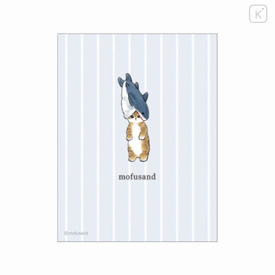 Japan Mofusand Sticky Notes - Cat / Shark Nyan - 4