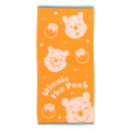 Japan Disney Jacquard Long Towel - Pooh - 1