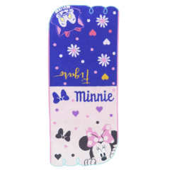 Japan Disney Jacquard Long Towel - Minnie Mouse / Peekaboo