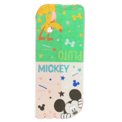 Japan Disney Jacquard Long Towel - Mickey Mouse / Peekaboo