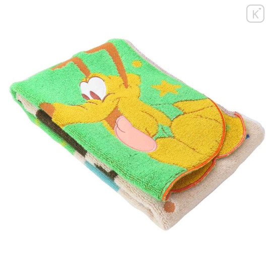 Japan Disney Jacquard Face Towel - Mickey Mouse : Peekaboo - 3