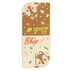 Japan Disney Jacquard Long Towel - Chip & Dale / Peekaboo