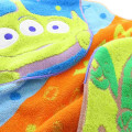 Japan Disney Jacquard Long Towel - Little Green Men / Peekaboo - 2