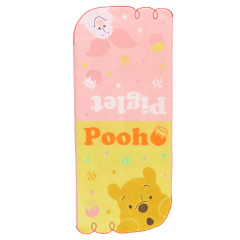 Japan Disney Jacquard Face Towel - Pooh & Piglet : Peekaboo