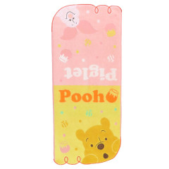 Japan Disney Jacquard Long Towel - Pooh & Piglet / Peekaboo