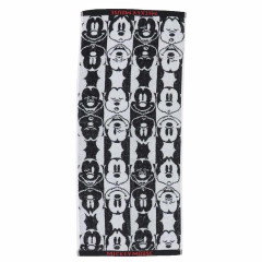 Japan Disney Jacquard Face Towel - Mickey Mouse : Silhouette