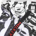 Japan Disney Jacquard Face Towel - Mickey Mouse : Silhouette - 3