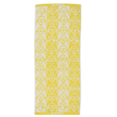 Japan Minions Jacquard Face Towel - Yellow : Silhouette