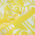 Japan Minions Jacquard Face Towel - Yellow : Silhouette - 3