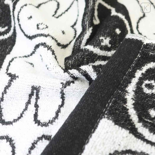 Japan Miffy Jacquard Face Towel - Black : Silhouette - 3