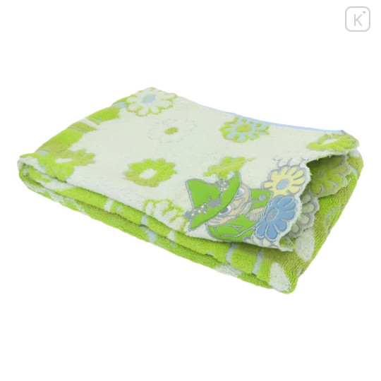 Japan Moomin Jacquard Long Towel - Snufkin - 3