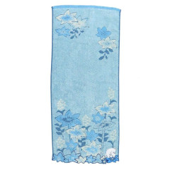 Japan Moomin Jacquard Long Towel - Blue