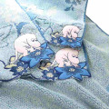 Japan Moomin Jacquard Long Towel - Blue - 2