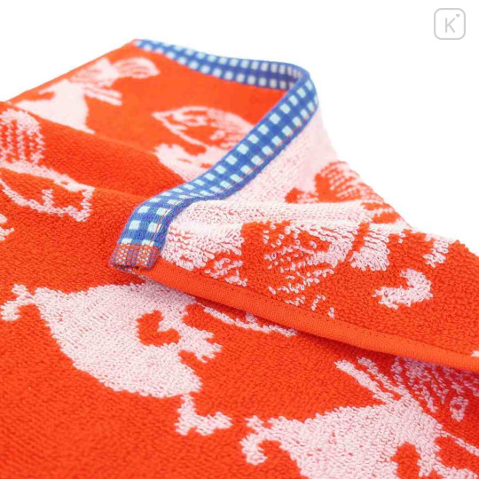 Japan Moomin Jacquard Face Towel - Little My : Silhouette - 3