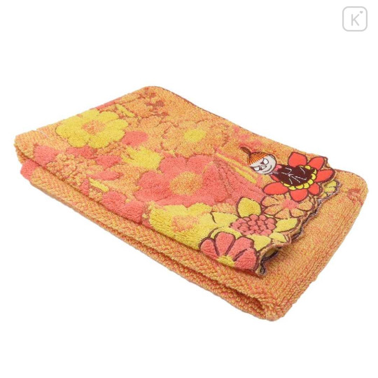 Japan Moomin Jacquard Face Towel - Little My : Orange - 3