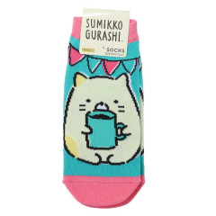 Japan San-X Fluffy Socks - Sumikko Gurashi / Neko Tea Time