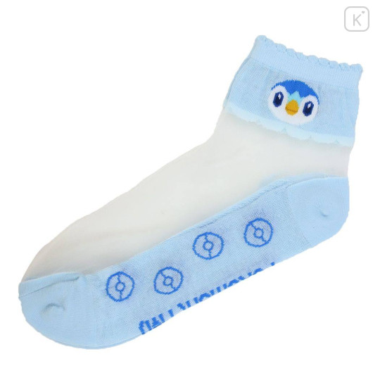 Japan Pokemon Transparent Socks - Piplup - 1