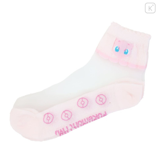Japan Pokemon Transparent Socks - Mew - 1