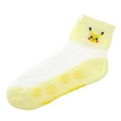 Japan Pokemon Rib Socks - Pikachu
