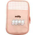 Japan Miffy Card Pocket Multi Accessory Case - Light Orange - 1