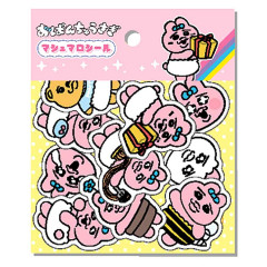 Japan Panchu Rabbit Sticker Set - Pink