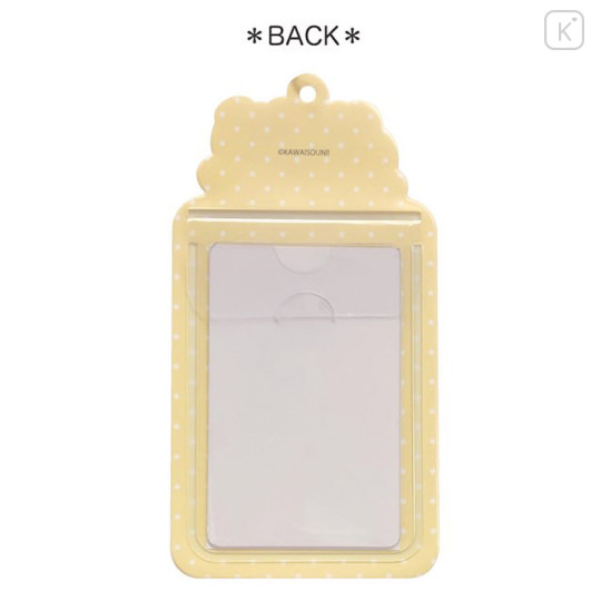 Japan Panchu Rabbit Instant Photo Pass Case Card Holder - Yellow - 2