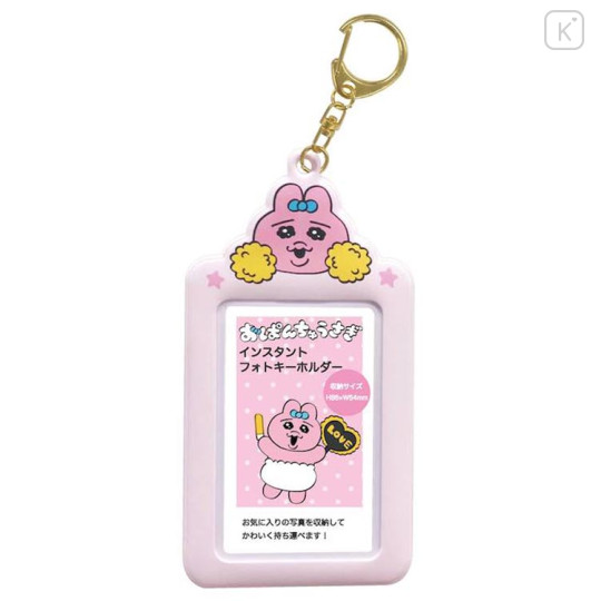 Japan Panchu Rabbit Instant Photo Pass Case Card Holder - Pink - 1