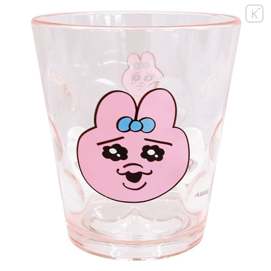 Japan Panchu Rabbit Acrylic Clear Tumbler - Pink - 1