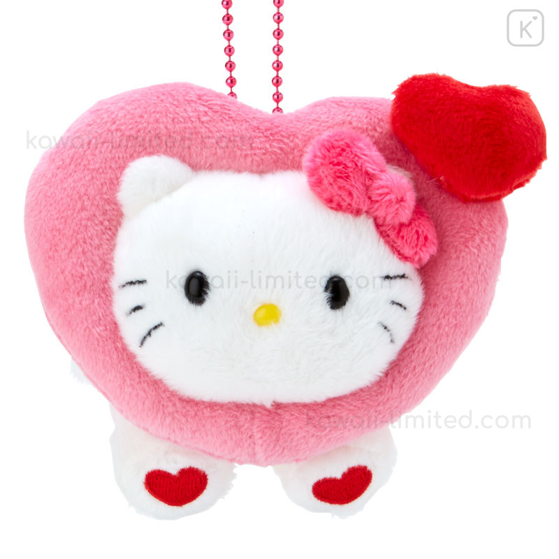 Japan Sanrio Original Mascot Holder - Hello Kitty : Colorful Heart