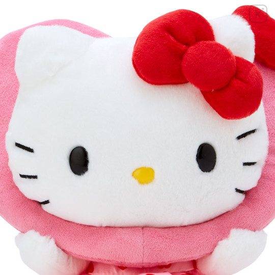 Japan Sanrio Original Plush Toy - Hello Kitty : Colorful Heart - 3