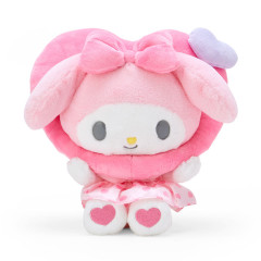 Japan Sanrio Original Plush Toy - My Melody : Colorful Heart