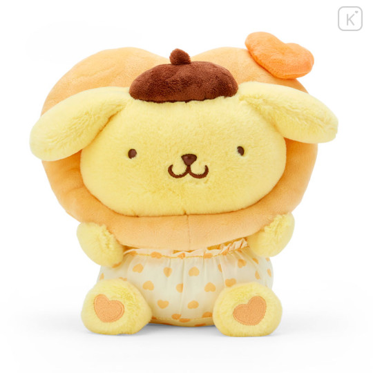 Japan Sanrio Original Plush Toy - Pompompurin : Colorful Heart - 1