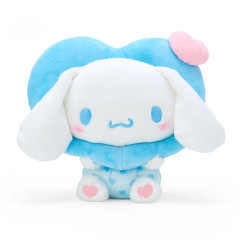 Japan Sanrio Original Plush Toy - Cinnamoroll : Colorful Heart
