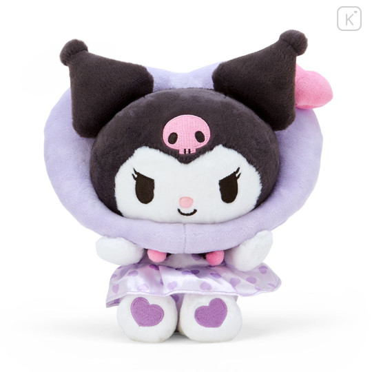 Japan Sanrio Original Plush Toy - Kuromi : Colorful Heart - 1