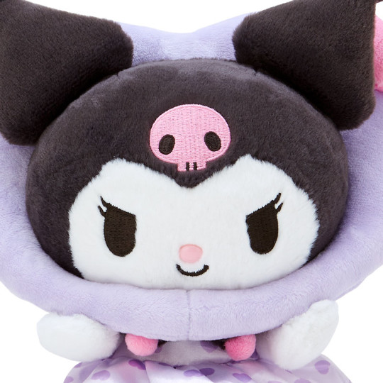 Japan Sanrio Original Plush Toy - Kuromi : Colorful Heart - 3